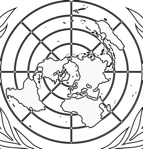 Flat Earth Outline Map – Academy of Erudition