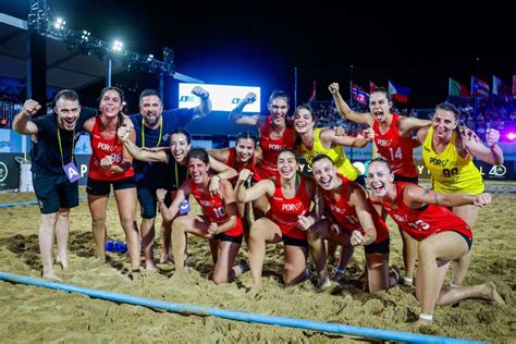 Andebol De Praia Seleções Nacionais Apuram Se Para A Fase Principal Do