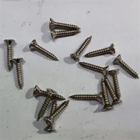 Round Stainless Steel Countersunk Phillips Head Screw Size 6x19 Mm