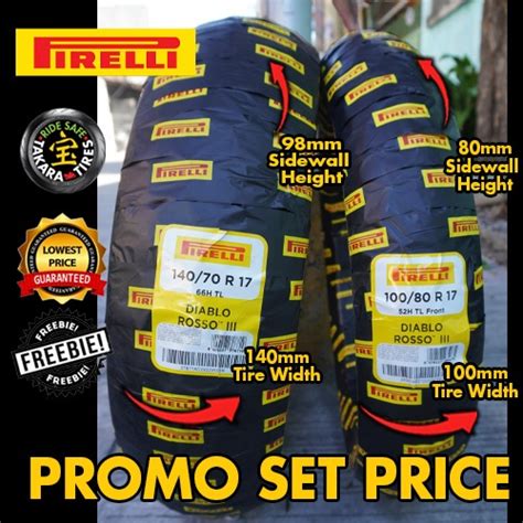 Pirelli Tires Diablo Rosso Nylon Belted Set By Takara Free Sealant