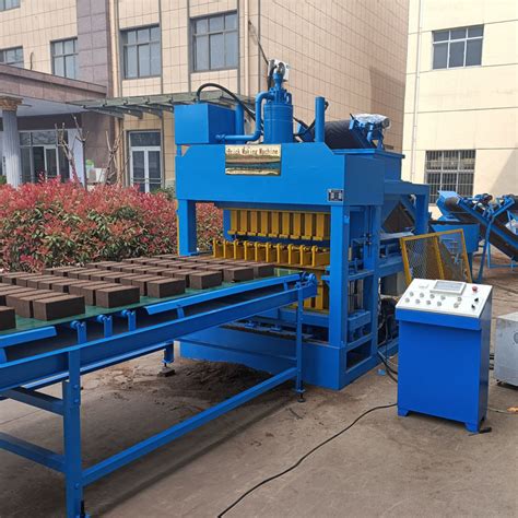 10 10 Automatic Soil Interlocking Brick Block Making Machine China