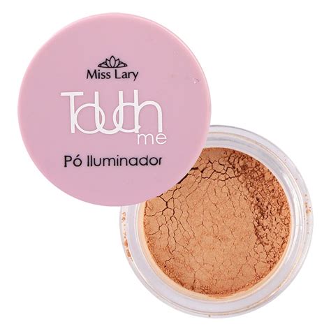 Pó Facial Iluminador HD Touch Me Miss Lary Mais Vaidosa Pó Facial