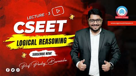 Cseet May Logical Reasoning Lecture By Prof Pankaj