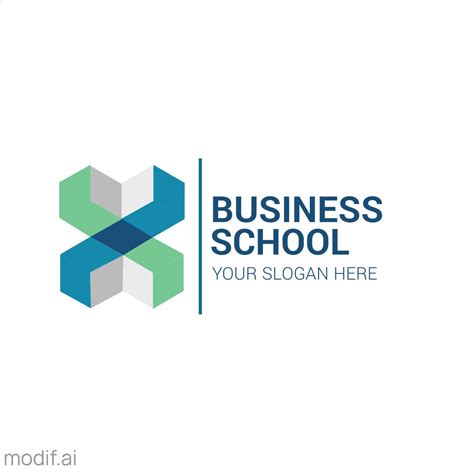 Logo Business School Design Template - Mediamodifier