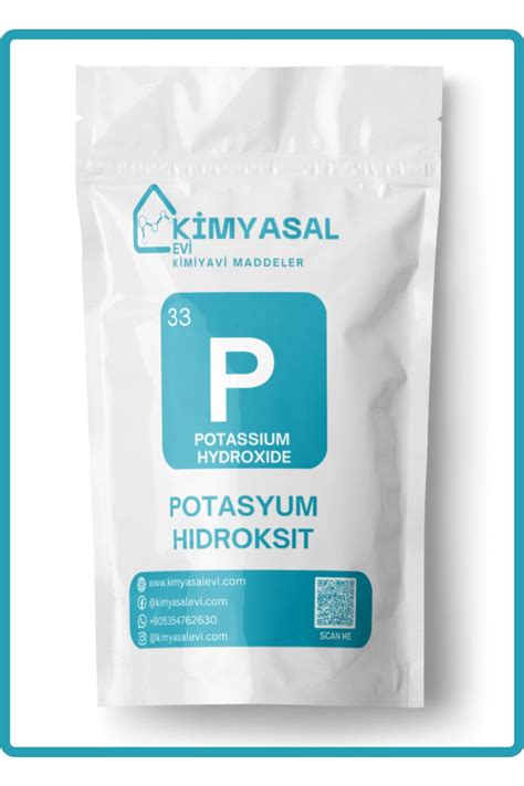 Genel Markalar Potasyum Hidroksit Potas Kost K Potassium Hydroxide