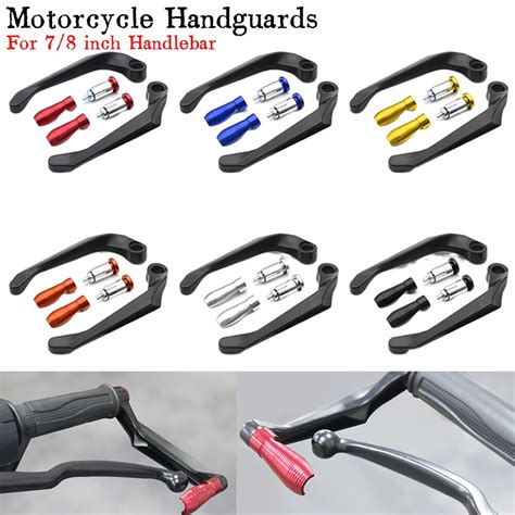 Motorcycle Handguards Cnc Aluminum Brush Hand Guards For Inch