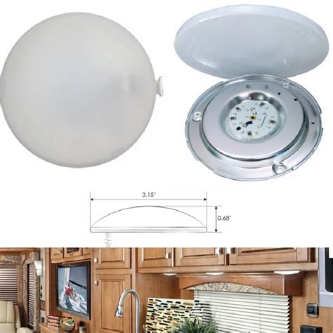 12v LED Down Lights Under Cabinet Dome Lamp 3inch RV Interior Ceiling