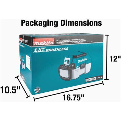 Makita 18 Volt Lxt 2 Gal Lithium Ion Brushless Cordless Wet Dry Vacuum Tool Only Do It Best