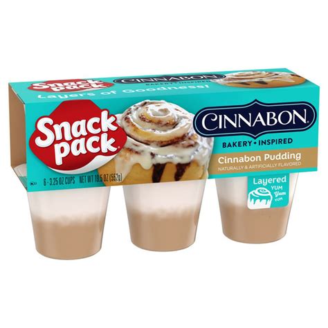 Snack Pack Cinnabon Pudding 195 Oz Delivery Or Pickup Near Me