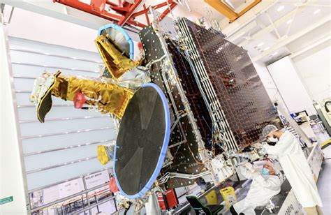 Lancement R Ussi Du Satellite De T L Communications Nilesat