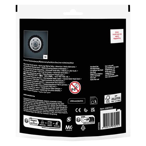 LEGO Technic Hot Rod Auto Online Kopen Lobbes Speelgoed