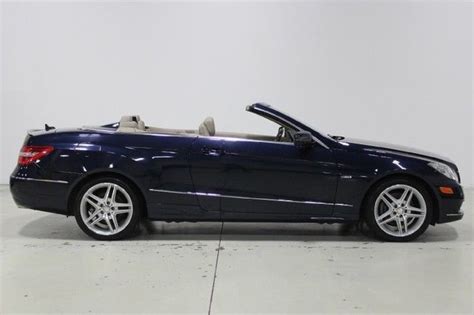 E Cabriolet Convertible Premium Appearance Wood Lunar Blue Rare