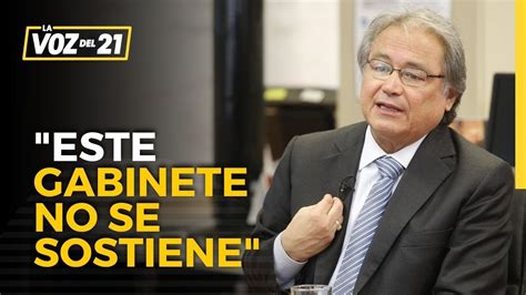 Walter Albán Sobre El Rechazo Del Proyecto De Adelanto De Elecciones Y