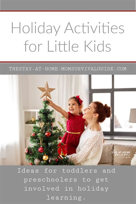 Holiday Learning Ideas for Little Kids » The Stay-at-Home-Mom Survival ...