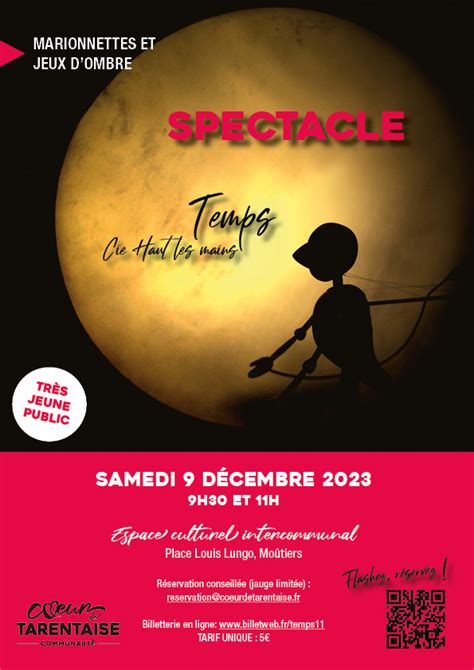 Spectacle rendez vous le 9 décembre à lespace culturel intercommunal