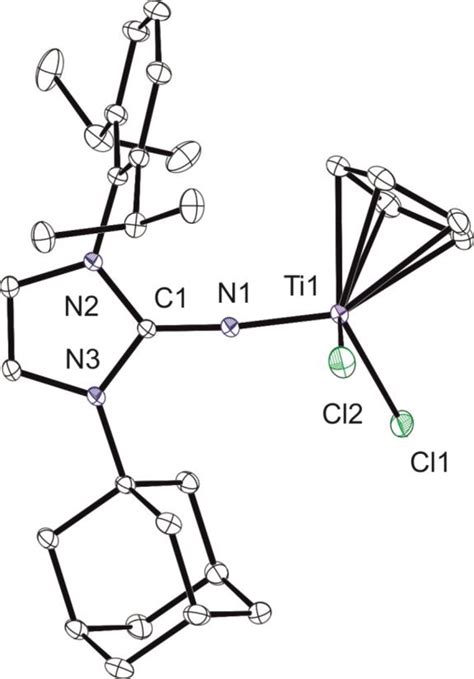 Figure S10 Molecular Structure Of 5b With Thermal Displacement