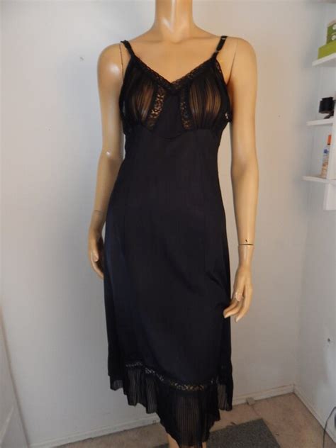 Vintage Pleated Sheer Slip Gem