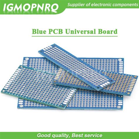 1pcs Double Sided Protoboard Breadboard Universal Board Blue PCB 2 8cm