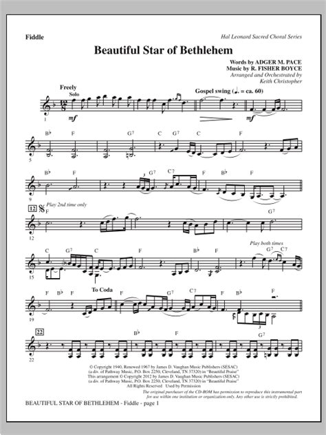 Download Beautiful Star Of Bethlehem Sheet Music Pdf Images // Free ...