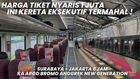 Kereta Kasta Tertinggi Dijalur Utara Surabaya Jakartanaik Ka Argo