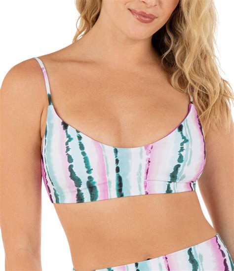 Hurley Desert Sky Stripe Bralette Bikini Swim Top Dillard S