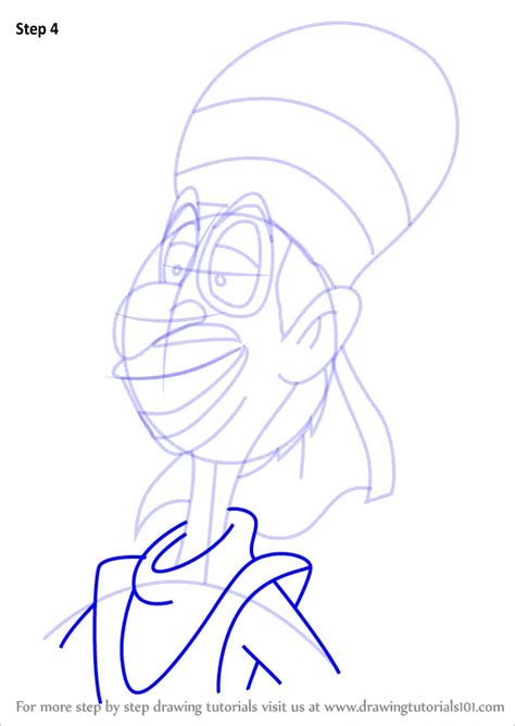 How To Draw Amin Damoola From Aladdin Aladdin Step By Step