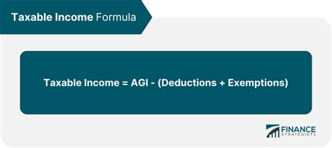 Taxable Income Definition Components And Formula