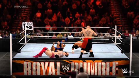 WWE 2K15 40 Man Royal Rumble Full Match Gameplay HD YouTube