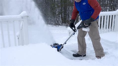 This Rechargeable Electric Snow Shovel Lets You Easily Clear Walkways ...