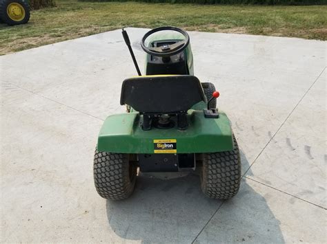 John Deere Hydro Riding Lawn Mower Bigiron Auctions