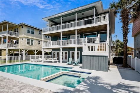 Sanctuary Luxury Oceanfront Cherry Grove House Private Pool