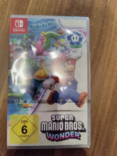 Super Mario Bros Wonder Nintendo Switch 2023 Eur 4000 Picclick De