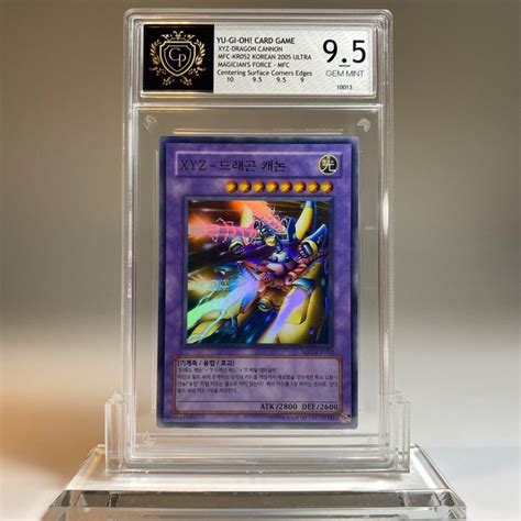 Konami Yu Gi Oh Trading Card Graded KOREAN XYZ DRAGON Catawiki