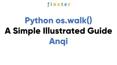 Python Os Walk A Simple Illustrated Guide Youtube