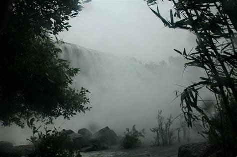 Athirapally waterfall, Kerala, in full monsoon. Photograph by Pradeep ...