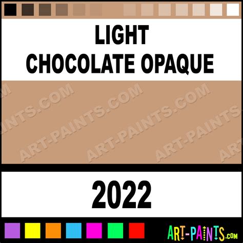 Light Chocolate Opaque Ceramcoat Acrylic Paints - 2022 - Light Chocolate Opaque Paint, Light ...