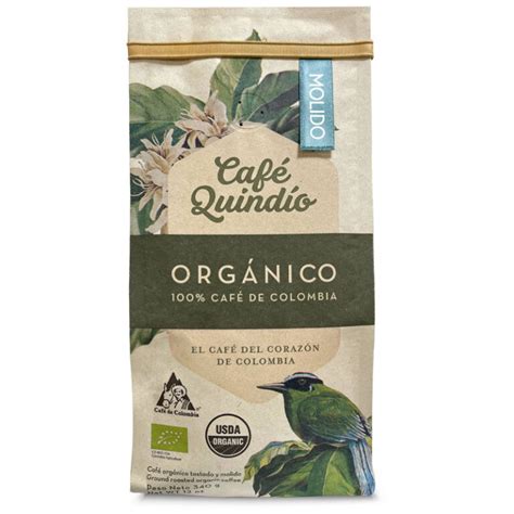 Café Quindío Orgánico Especial 340g Molido Café Colcar