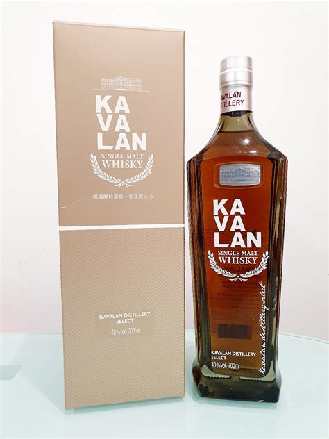 Kavalan Distillery Select Taiwanese Single Malt Whisky 700ml 43 Abv