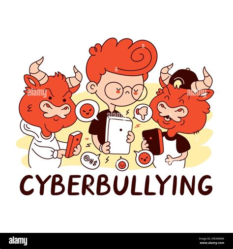 Cyberbullying Cartoon Images