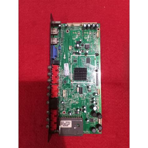 Jual MAINBOARD MOTHERBOARD MB TV LED POLYTRON PLM 32M11 BEKAS NORMAL