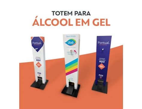 Totem Para Alcool Gel