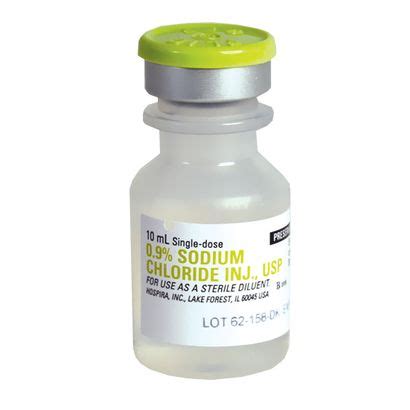 Sodium Chloride Inj Ml On Sale Entirelypets Rx