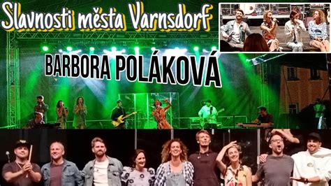 Slavnosti města Varnsdorf 2023 Barbora Poláková YouTube