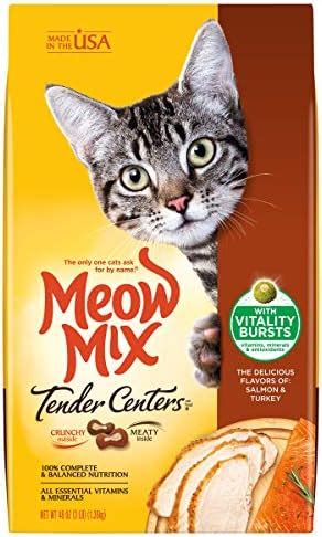 Meow Mix Tender Centers Dry Cat Food, Salmon & – Pet Food Ideas