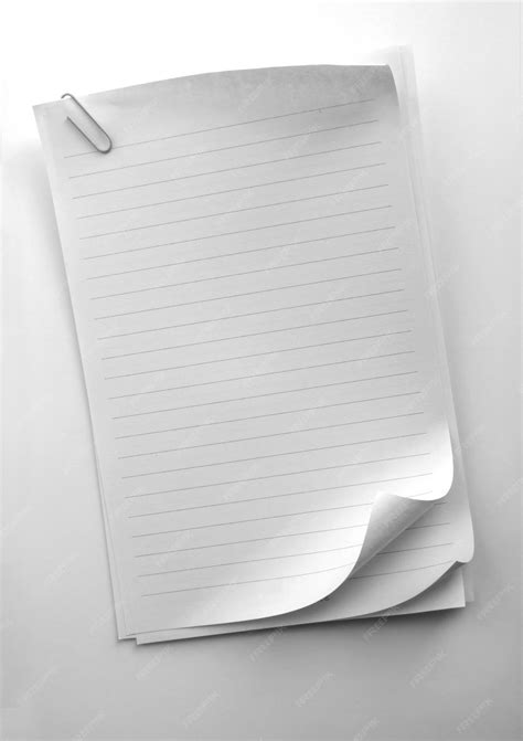 Premium Photo Blank Papers Against Gray Background