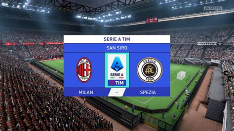 Milan Vs Spezia Campionato Serie A Giornata Fifa Ps