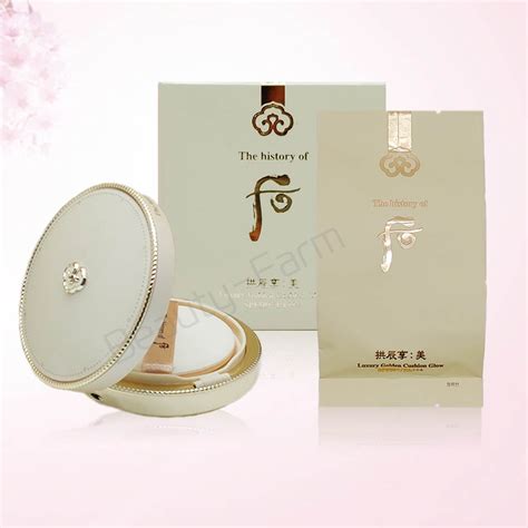 The History Of Whoo Gongjinhyang Mi Luxury Golden Cushion Glow SPF50