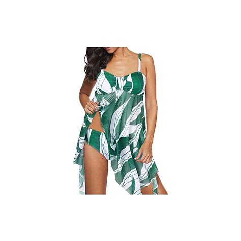 Kobilee Costumi Da Donna Mare Bikini Imbottito Due Pezzi Costume Da