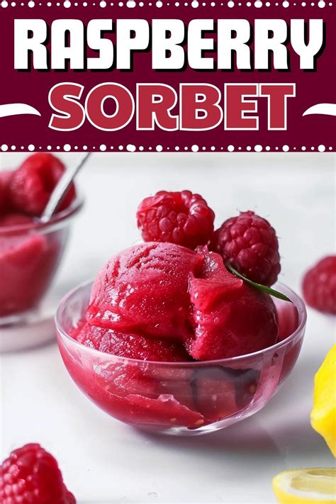 Raspberry Sorbet - Insanely Good