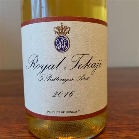 2016 Royal Tokaji Wine Co Tokaji Aszú 5 Puttonyos Hungary Tokaji